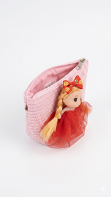 Kaiso Cute Princess Mini Doll Purse & Handbag for Girls