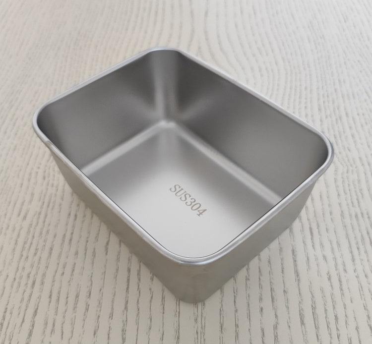 Kaiso Stainless Steel Food Storage Container with Lid – Leakproof, Stackable Fridge Organizer & Meal Prep Box