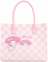 Kaiso Pink Checkered My Melody Tote Bag