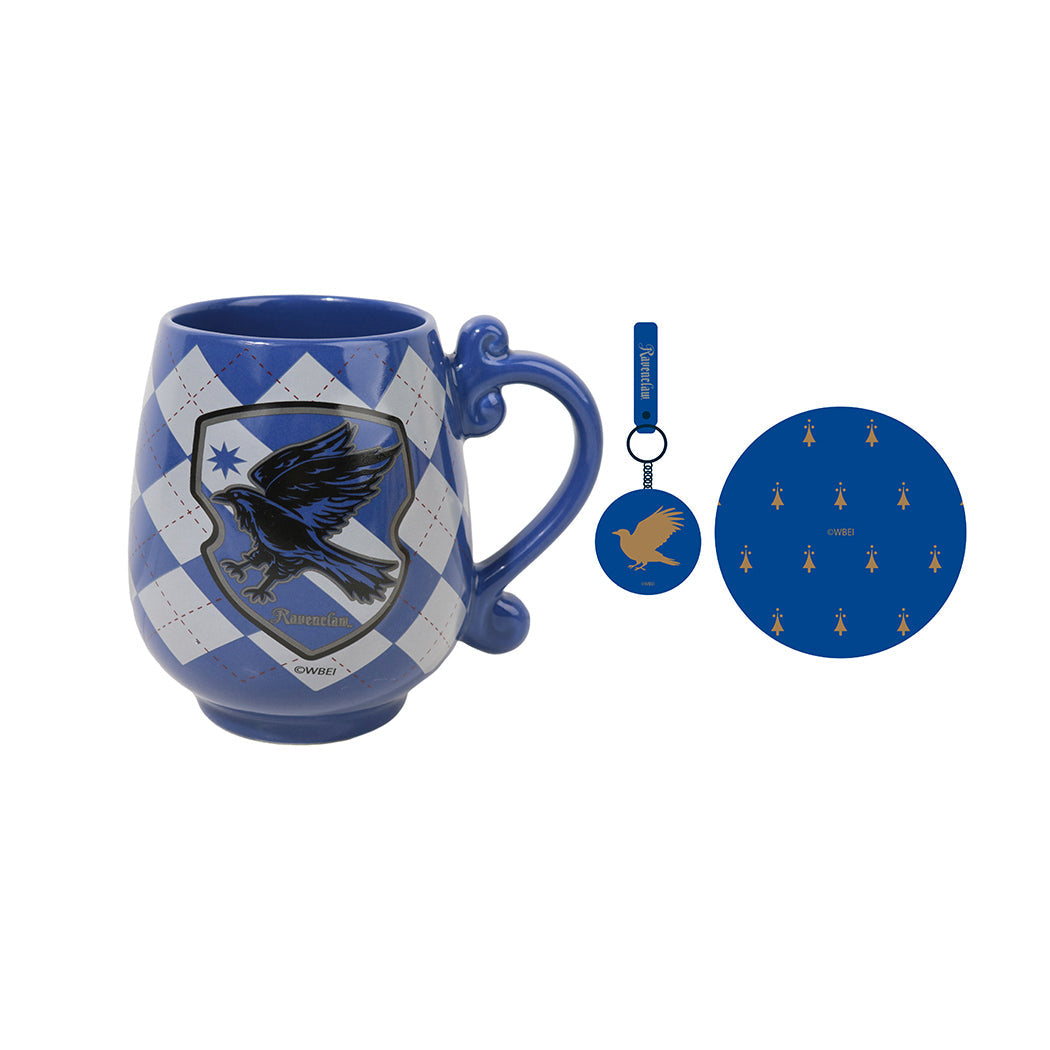 Harry Potter Ceramic Mug & Saucer Set(450mL) (Blue)