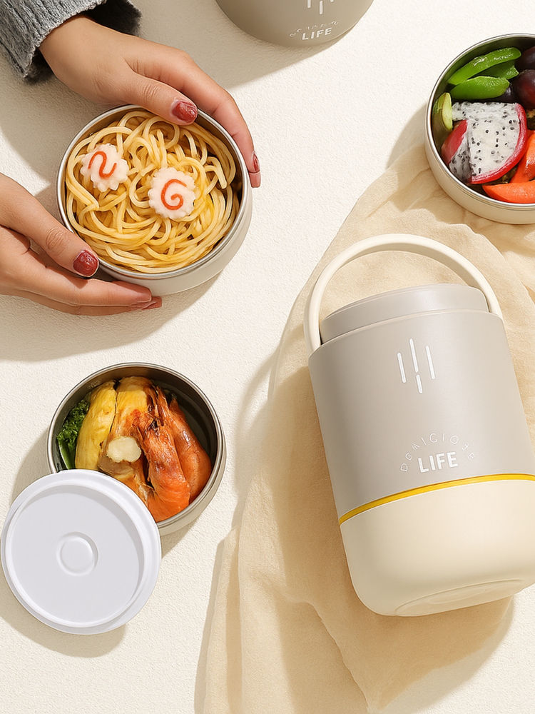 Kaiso Insulated Stainless Steel Lunch Box