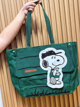 Kaiso Starbucks Snoopy Stylish Large Capacity Tote Bag