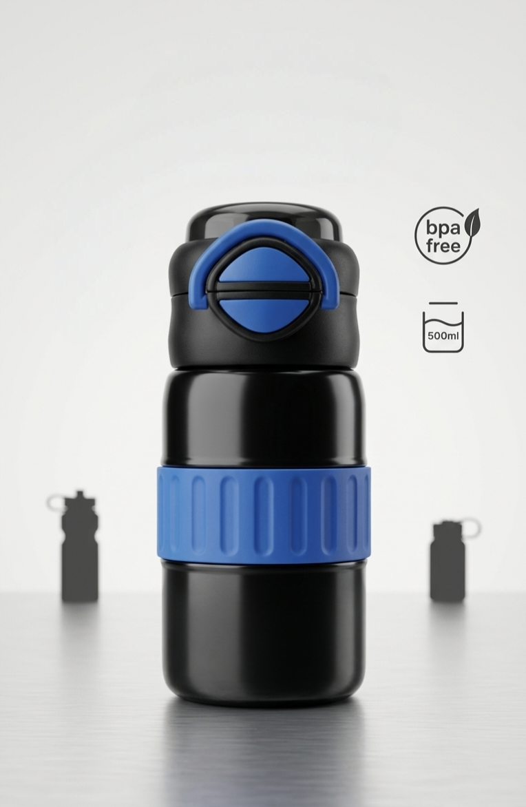 Kaiso Stainless Steel Vacuum Insulated Water Bottle