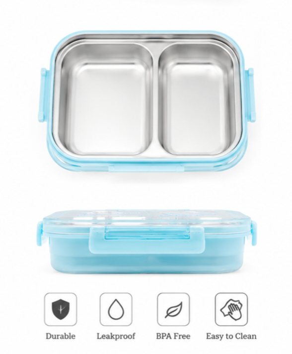 Kaiso Sanrio Cinnamoroll Insulated Stainless Steel Bento Box