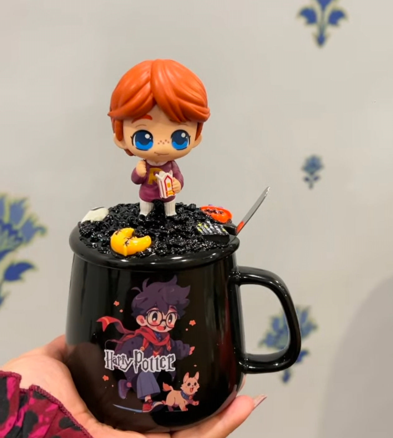 Kaiso Harry Potter-Themed Ceramic Mug with 3D Character Lid