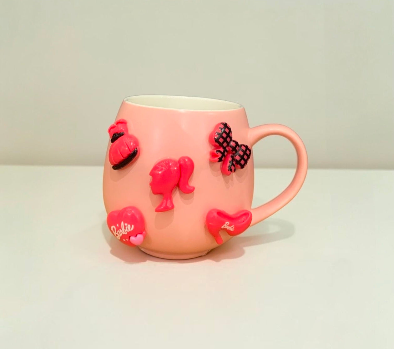 Kaiso Barbie-Themed 3D Charms Ceramic Coffee Mug