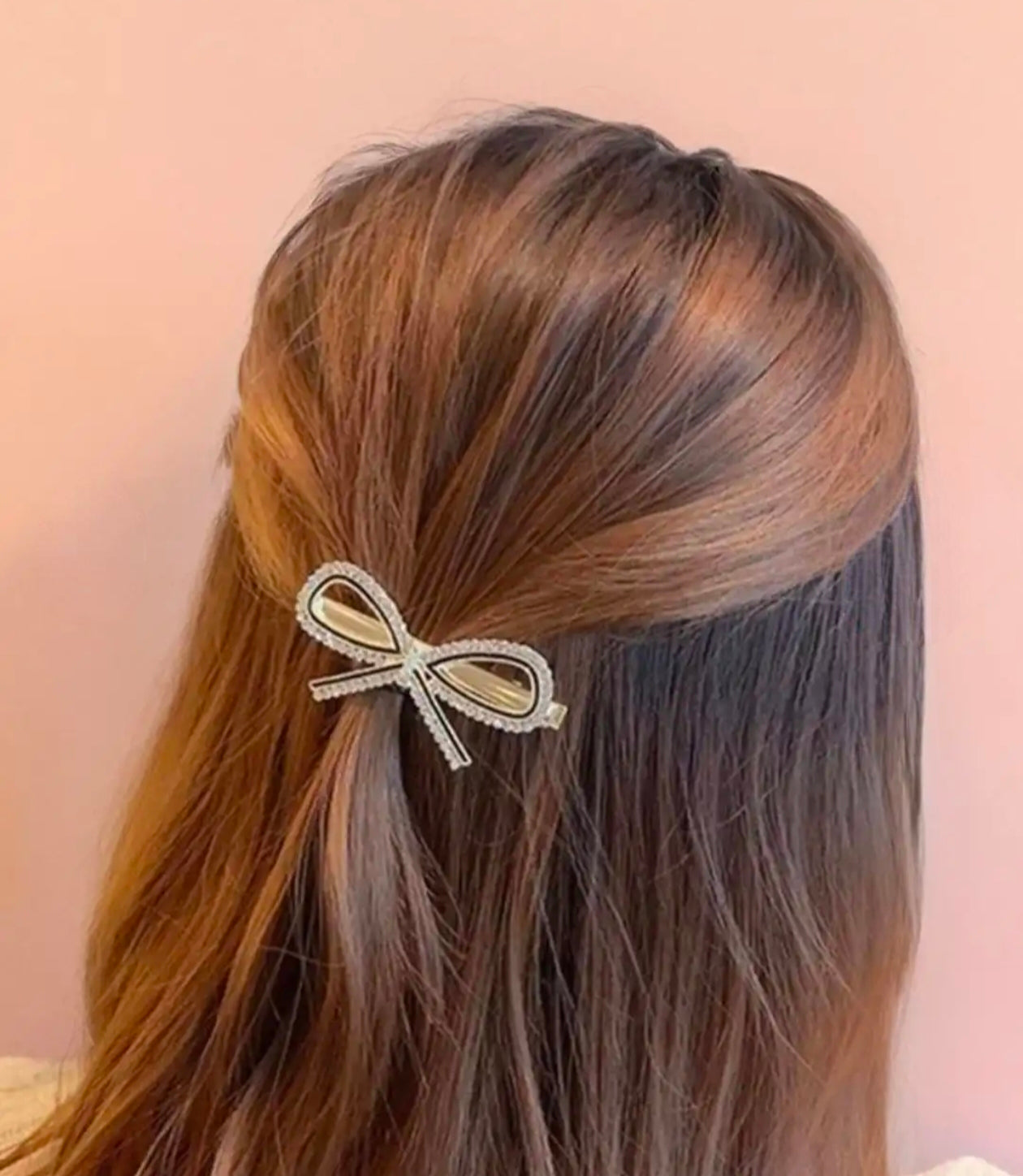 Kaiso Korean Style Elegant Golden Rhinestone & Pearl Embellished Hair Clip Set for Women and Girls (Pack of 4)