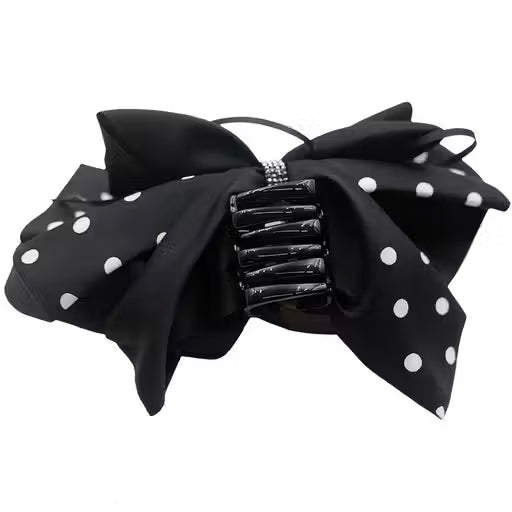 Kaiso Korean Style Big Bowknot Ribbon Hair Clutcher for Women & Girls