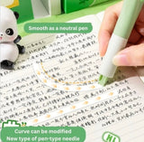 Kaiso Cute Panda Pen-Style Correction Tape Set - Pack of 3 (6m x 5mm) | Instant Dry & Smooth Glide