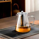 Kaiso Borosilicate Glass Teapot with Stainless Steel Infuser 750ml