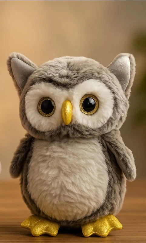 Owl Plush Toy – 28cm Soft Stuffed Animal