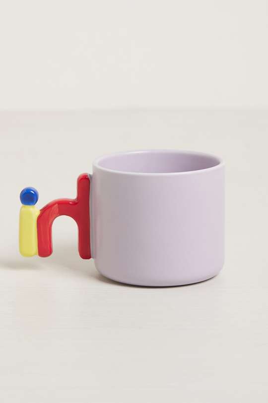Kaiso Creative Color Contrast "Hi" Ceramic Cup