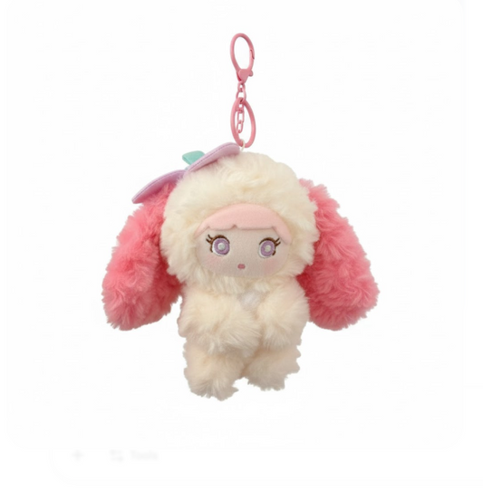Kaiso Plush Toy Keychain - 13 cm (Baby Pink)