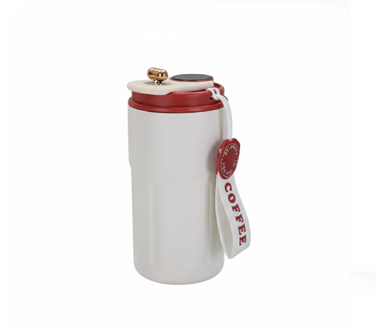 Kaiso Temperature Insulated Coffee Mug - 450 ml (Red)