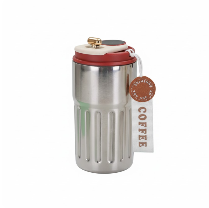 Kaiso Temperature Insulated Coffee Mug - 450 ml (steel)