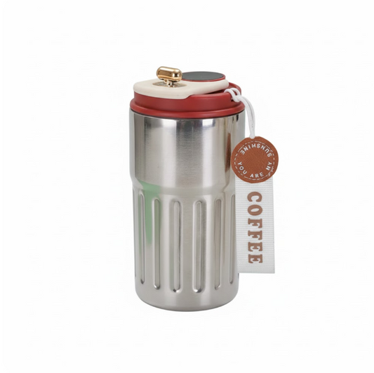 Kaiso Temperature Insulated Coffee Mug - 450 ml (steel)