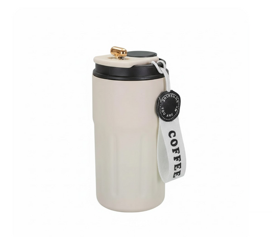 Kaiso Temperature Insulated Coffee Mug - 450 ml (Black)