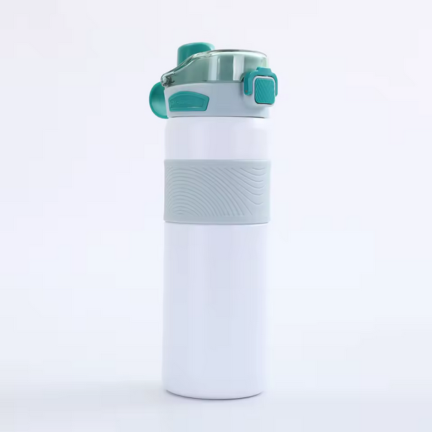 Kaiso Dual Sip Insulated Bottle - 600 ml (Blue)