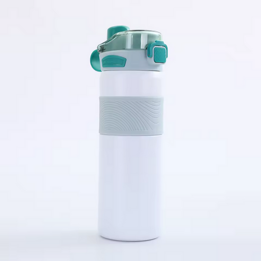 Kaiso Dual Sip Insulated Bottle - 600 ml (Blue)