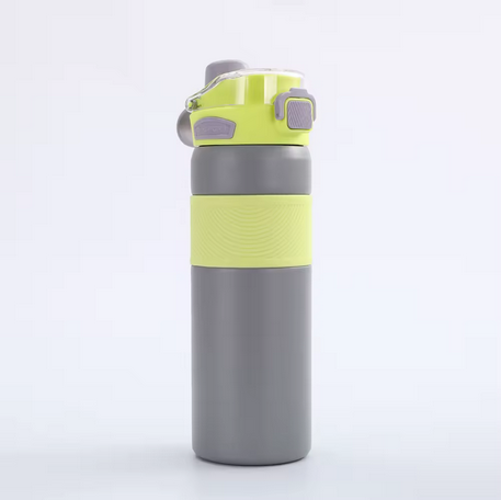 Kaiso Dual Sip Insulated Bottle - 600 ml (Grey)