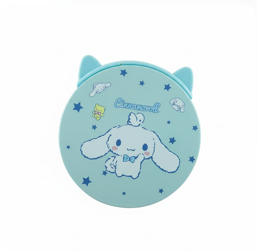 Kaiso Round Pocket Mirror (Blue)