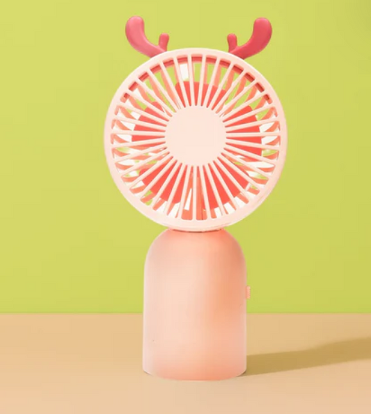 Mini Electric Handfan with Antlers