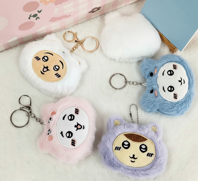 Kaiso Anime stuffed Plushie Keychain