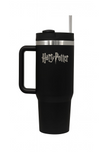 Harry potter tumbler with steel straw 1200 ml (Black)