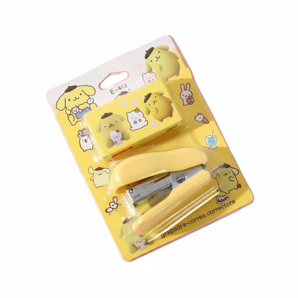 KAISO 3-Piece Stapler Set (Pompompurin)