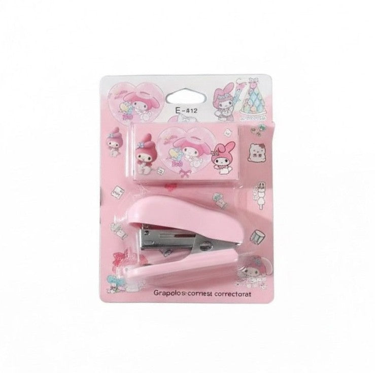 Kaiso 3pc stapler set (My Melody)