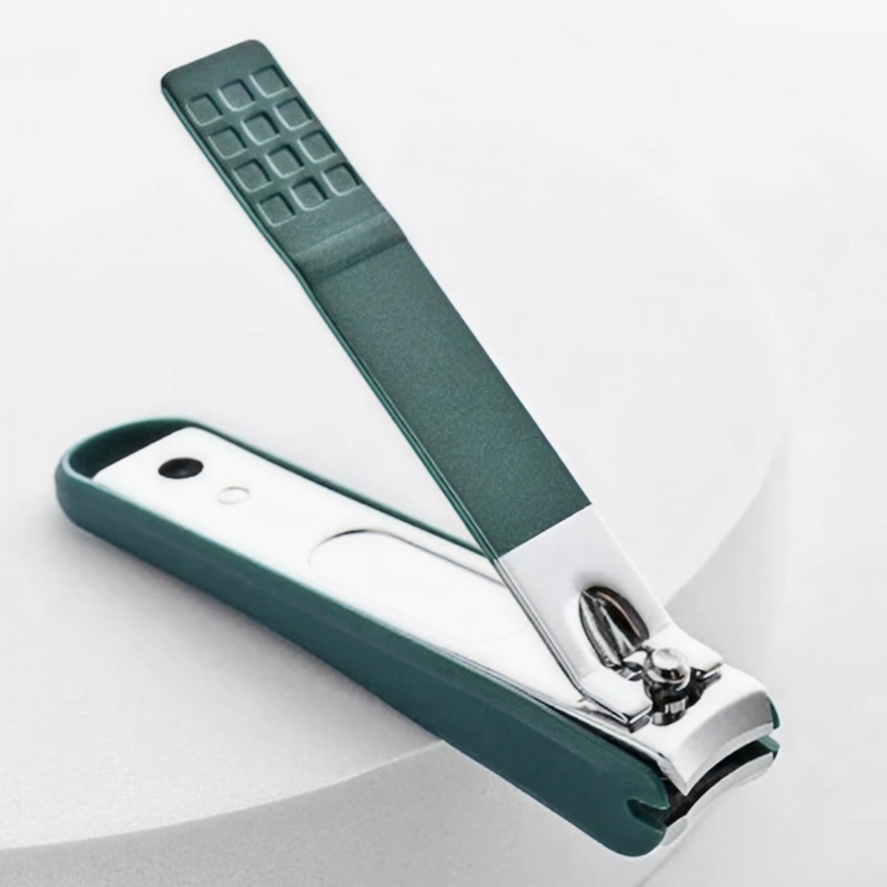 Kaiso 4-Piece Premium Stainless Steel Nail Clipper Set with Nano Glass File