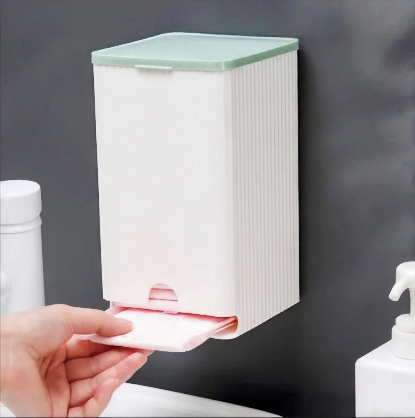 Kaiso Wall-Mounted Sanitary Pad Dispenser and Storage Box