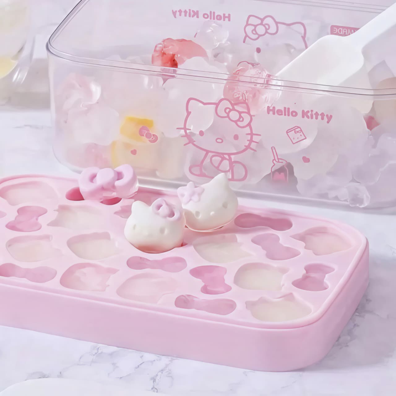 Kaiso Kawaii Silicone Ice Cube Tray Mold