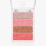 Kaiso Kiss Pretty 4-Color Blush and Highlighter Palette
