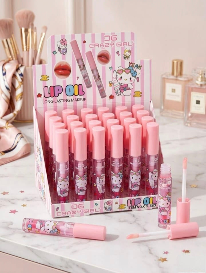 Kaiso Hello Kitty Long-Lasting Hydrating Lip Oil Set