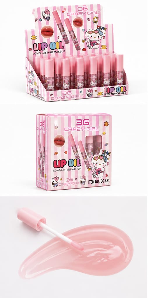 Kaiso Hello Kitty Long-Lasting Hydrating Lip Oil Set