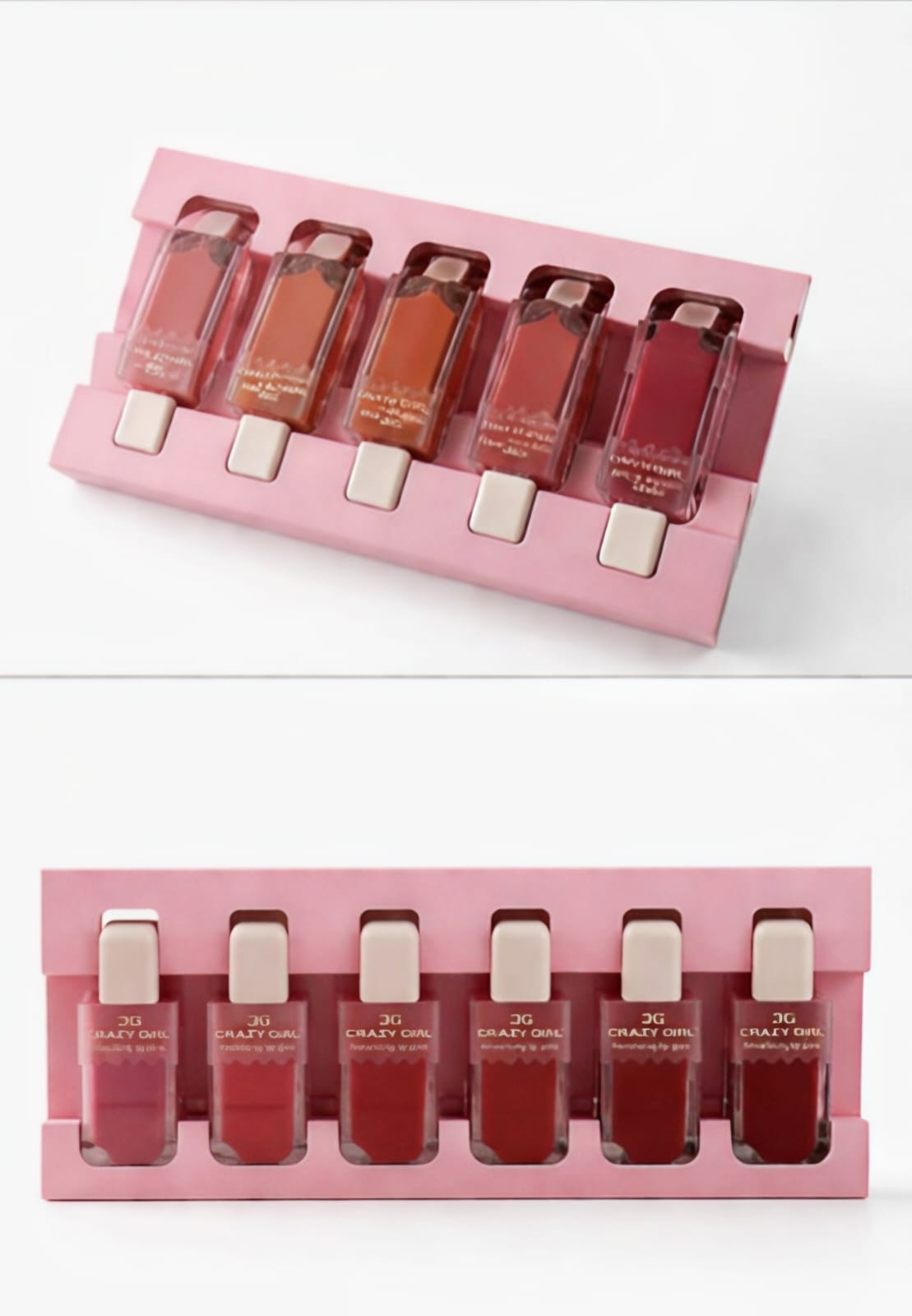 Kaiso Moisturizing Ice Cream Lip Gloss Set (Pack of 6)
