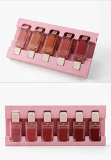 Kaiso Moisturizing Ice Cream Lip Gloss Set (Pack of 6)