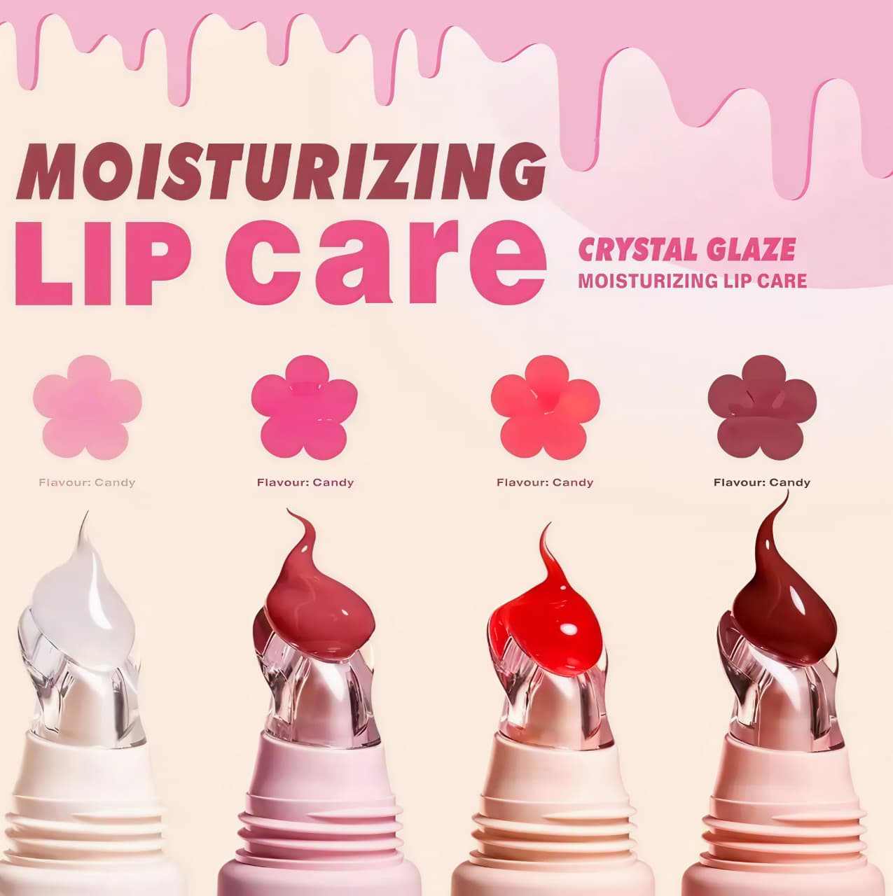 Kaiso Long Lasting Glossy Moisturizing Liquid Lip Gloss
