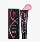 Kaiso Strobe Cream, 3-in-1 Moisturiser & Highlighter, Primer, Pink