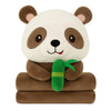 Bamboo Panda Soft Toy with Blanket – 50 cm Plush
