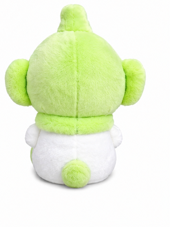 Kaiso Green and White Alien Soft Toy 40CM