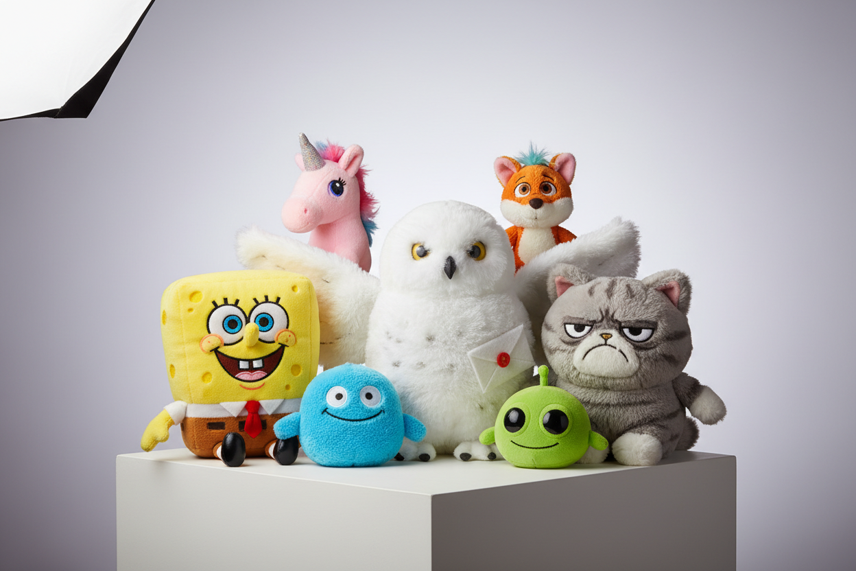Cartoon Character Plush Toys