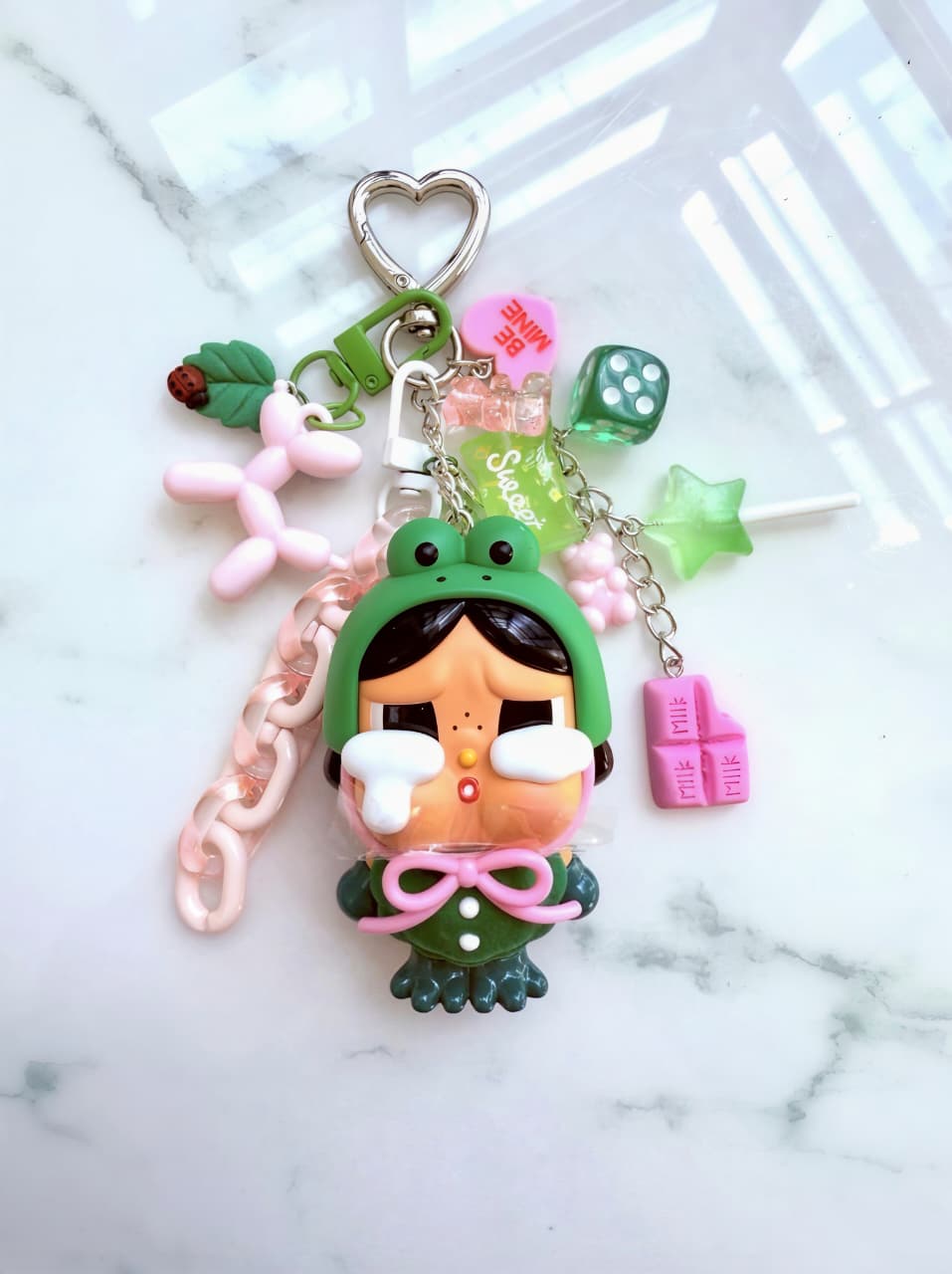 Kaiso What A Frog Candy Keychain/Bag Charm