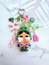 Kaiso What A Frog Candy Keychain/Bag Charm