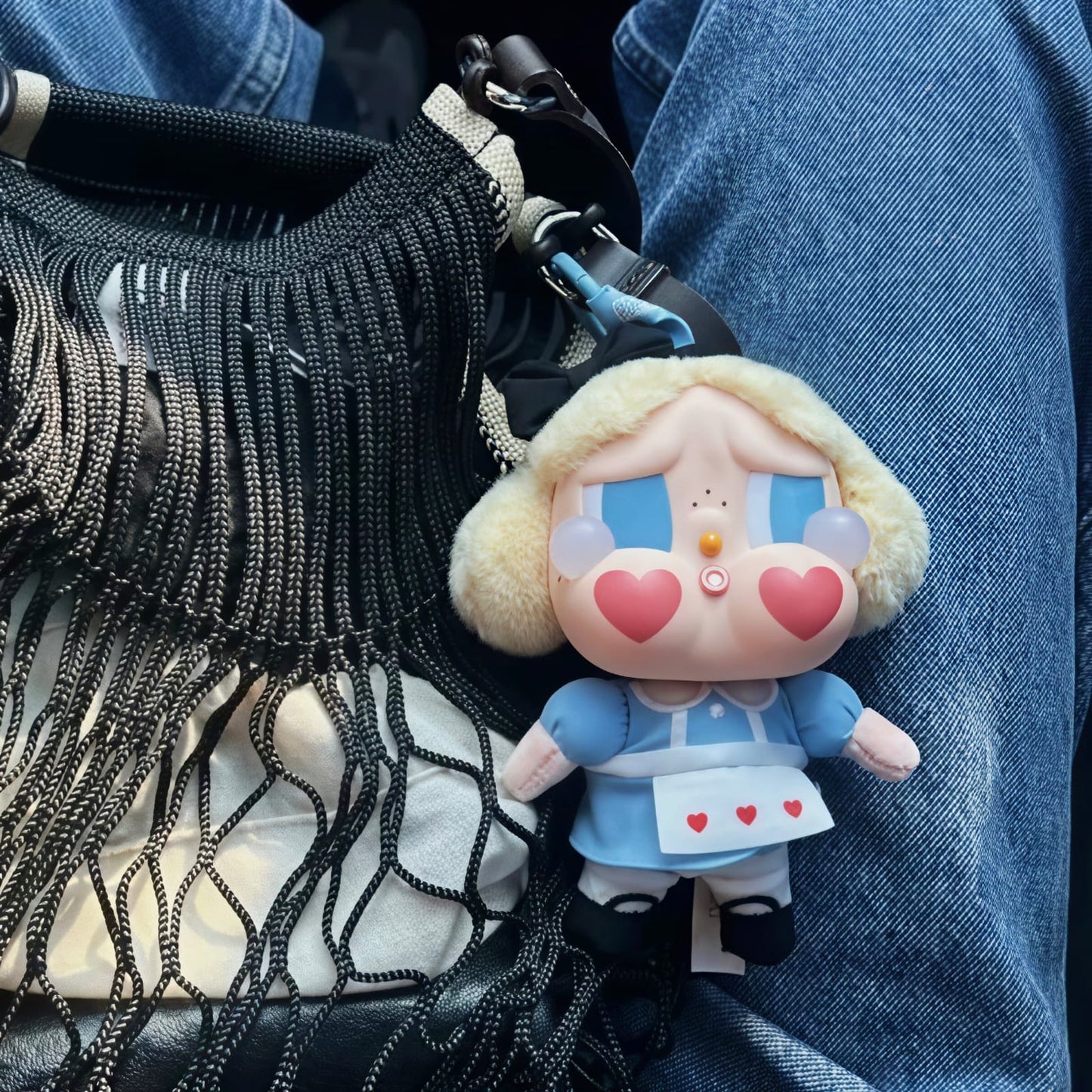 Kaiso Crybaby Crying Again Series Plush keychain