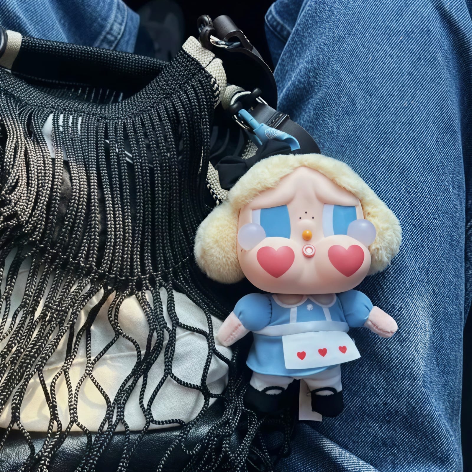 Kaiso Crybaby Crying Again Series Plush keychain