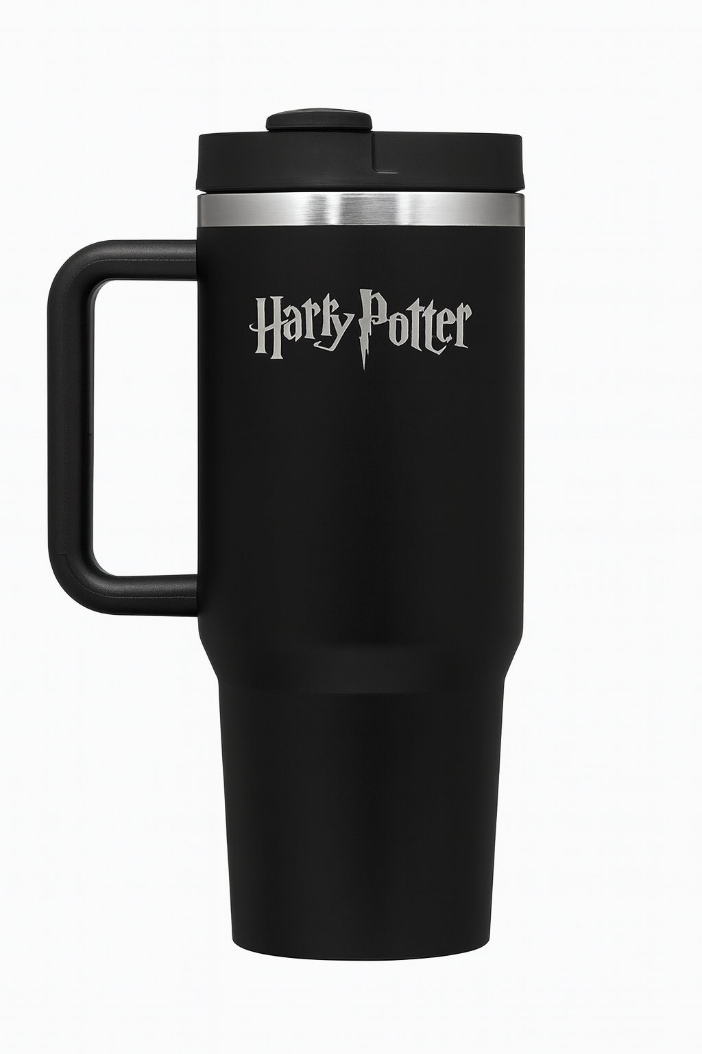 Kaiso Harry Potter tumbler with steel straw 1200 ml (Black)