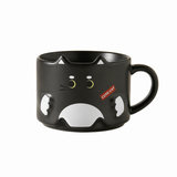 Kaiso Cute Stackable Cartoon Cat Ceramic Mug