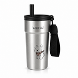 Kaiso Stainless Steel Insulated Tumbler with Carrying Strap – 800ml